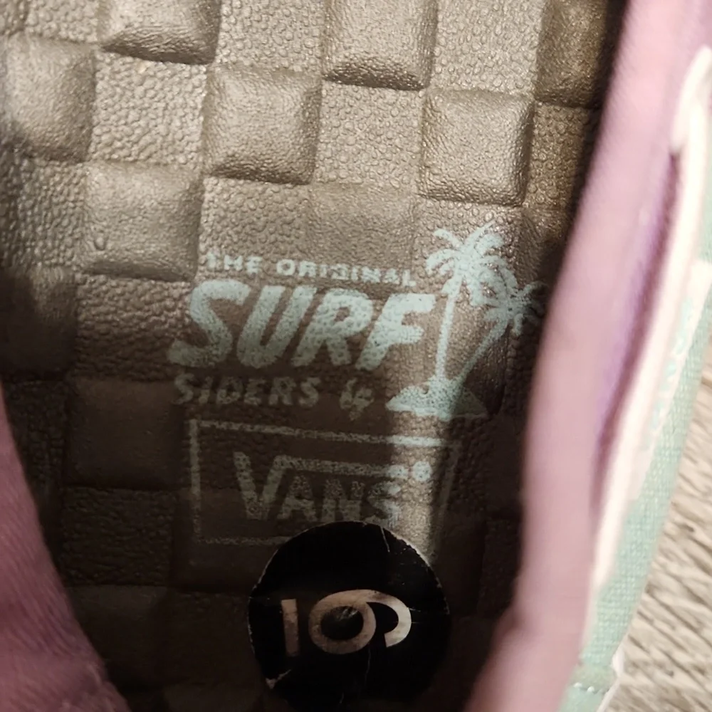 Vans colorblock Surfsiders sz 6 - Picture 2 of 3